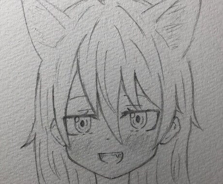 女の子の顔描き(3人まで)ます イメージが湧きにくい人、絵がかけない人に小さなお助けを！ イメージ2