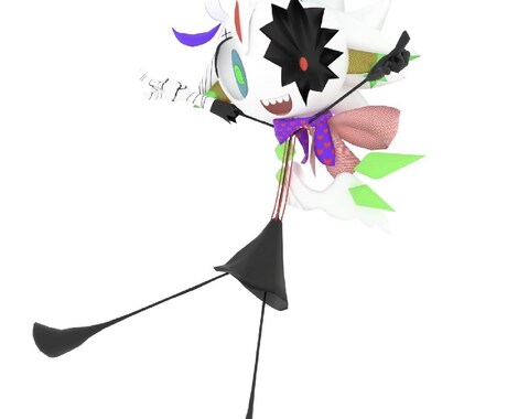 オリ棒の3Dモデルを作ります 自分のオリジナルキャラクターを動かそう！ イメージ2