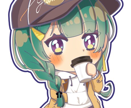 短期/不定期最安ゲリラ便　この価格商用込で描きます 依頼が閑暇時にふらっと自分に喝入れのために現れるサービスです イメージ1