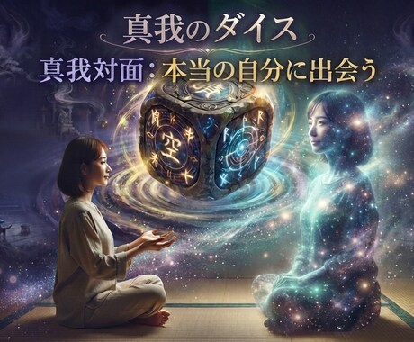 賽で過去や未来と対話し運命を変える体験をします サイコロが紡ぐ過去と未来の物語。運命の選択権はあなたの手に。 イメージ1