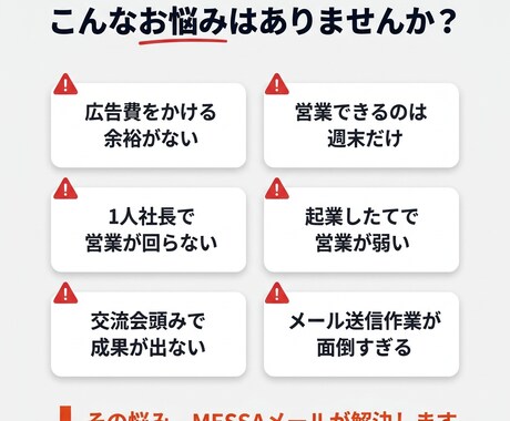 NEW「メッサメール送信」自動メールできます メール自動配信システムがこの価格で登場 イメージ2