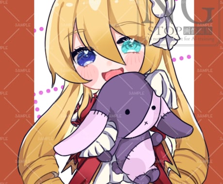 可愛いイラスト、アイコン描きます 可愛い女の子イラスト、デフォルメ描きます！ イメージ2