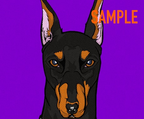 あなたの大切なペットお描きします 愛犬の成長を絵で残しませんか？インテリア、プレゼントに！ イメージ2