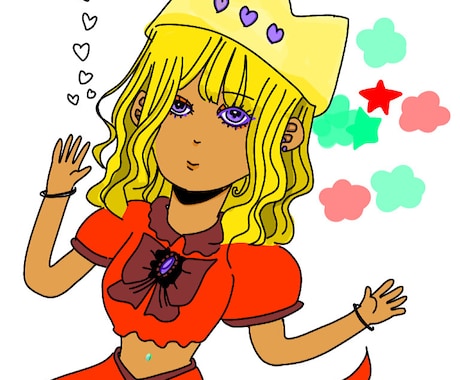 写真に合わせてイラスト描きます カップルの記念日、子供の誕生日、友達への贈り物に！ イメージ1