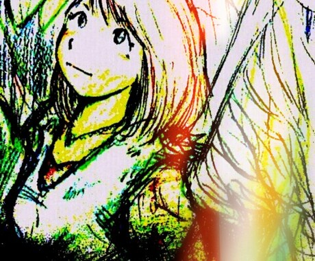 あなたや物のエネルギーをのせてイラストを描きます 「LIGHTイラスト」あなたや物のエネルギーをのせて描きます イメージ2