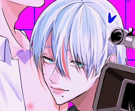 イケメンアイコン・イラスト制作承ります 魅惑のイケメンを貴方にお届け致します！ イメージ1
