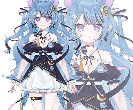 Vtuber / 老若男女 /高クオリティ制作ます 高クオリティのVtuberイラストを制作いたします。 イメージ2