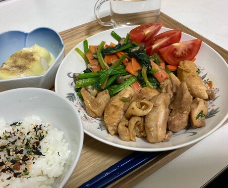 管理栄養士が栄養バランスを考えた献立を作ります 健康が気になり始めたあなたへ、食生活の改善を完全サポート イメージ1