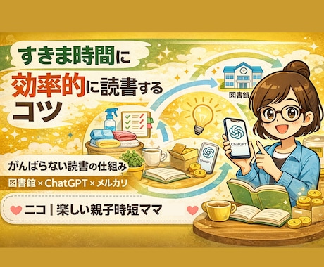 すきま時間で年間240冊本を読むコツあります 読書習慣で、多様な効果が得られます♬ イメージ1