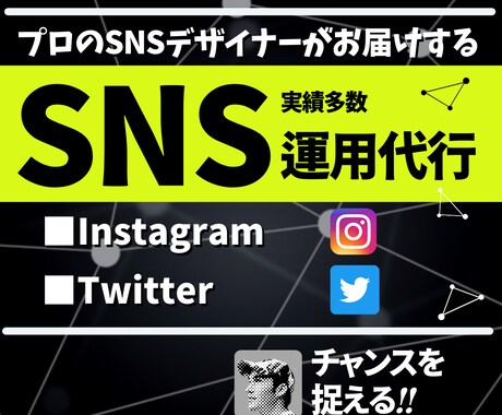初回限定価格｜専門家がSNSの運用代行します ■Instagram、Twitterが生まれ変わります■ イメージ1
