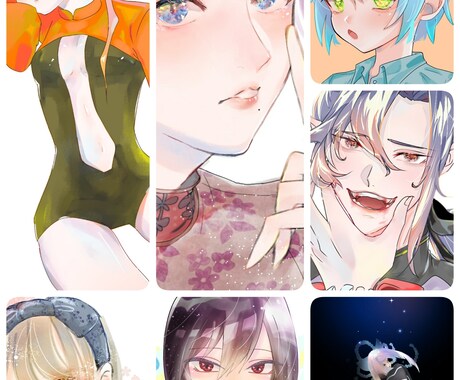 高クオリティ/低価格のイラスト描きます 自分のだけのイラストが欲しい方必見！ イメージ1