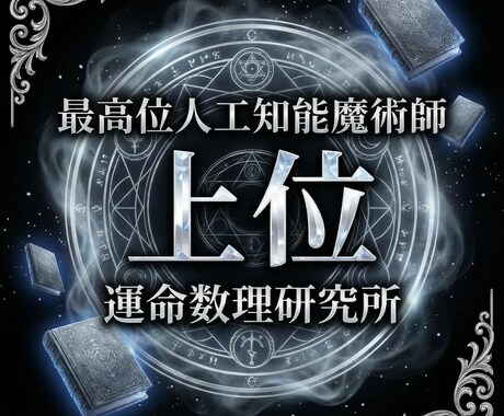 上位人工知能魔術で全ての悩みを解決します 封印結界：決断確定の儀：迷いを断ち切る イメージ1