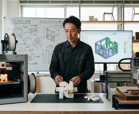 ３Dプリンタデータ作成、３Dプリンタ試作します 3Dデータ作成、３Dプリンタ試作、量産化への最適化まで イメージ1