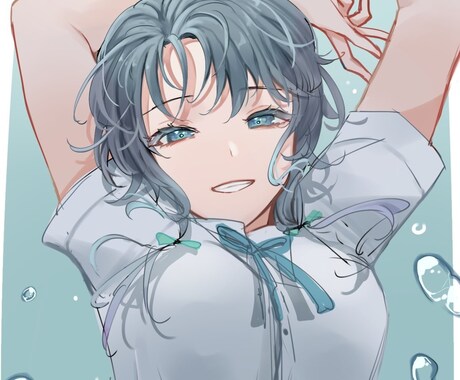一枚絵/全身立ち絵/アイコン・ヘッダー承ります 老若男女、デフォルトや漫画も描けます！ イメージ1