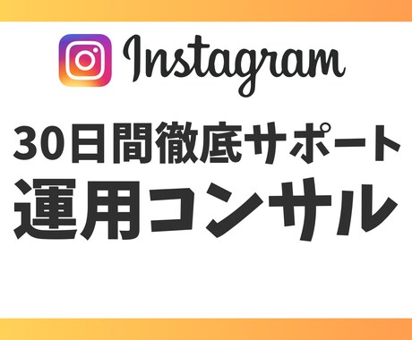 モニター様募集☆1ヶ月インスタ運用コンサルします インスタアカウントのサポート実績あり! イメージ1