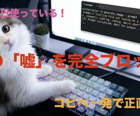 AIの知ったかぶりを止める命令文を教えます 中卒の俺でも毎日使えている！コピペでAIの嘘を防止 イメージ1