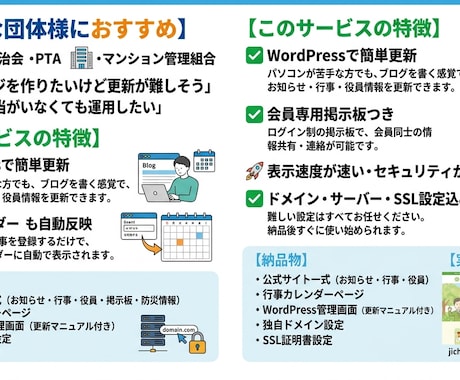 WordPressで誰でも更新できるHP作成します ページスタイルは維持するヘッドレスCMS構成 イメージ2