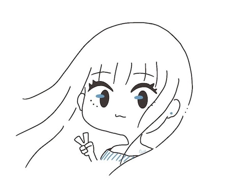 ゆるーいアイコン、ゆるいロゴ描きます イメージ1