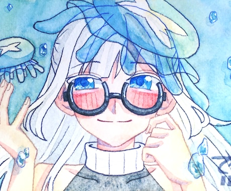 優しい雰囲気の水彩イラストをお描きします イメージ1
