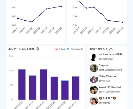 インスタ、ティックトックのアカウントを分析します あなたのフォロワーは あなたが求めているフォロワーですか? イメージ2
