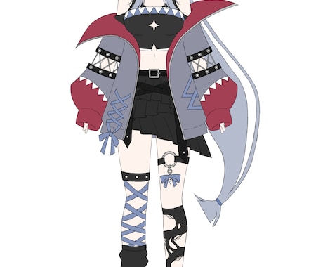 女の子のVモデルをデザインします イメージ1