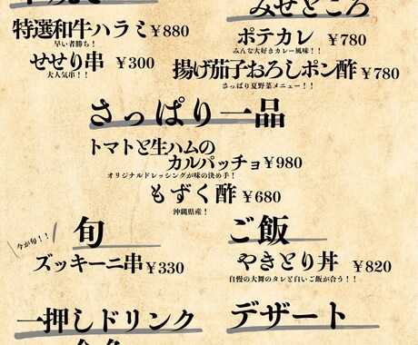 見やすくおしゃれなデザインを提供します ご要望に合ったデザインをします イメージ1