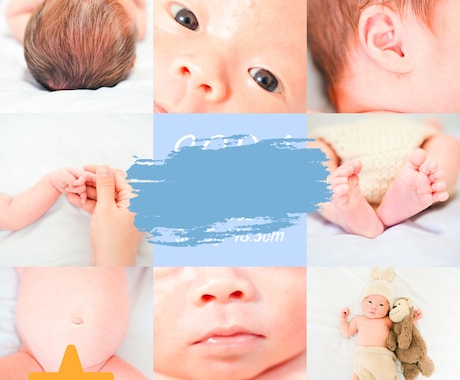 お子さまの記念日を残すフォトパネル制作します 世界にひとつのフォトパネル制作 イメージ1