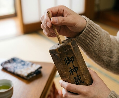 おみくじ ｜ 運勢を10項目でやさしく読み解きます 「何を聞けばいいか分からない」そんな時の最初の一歩に イメージ2