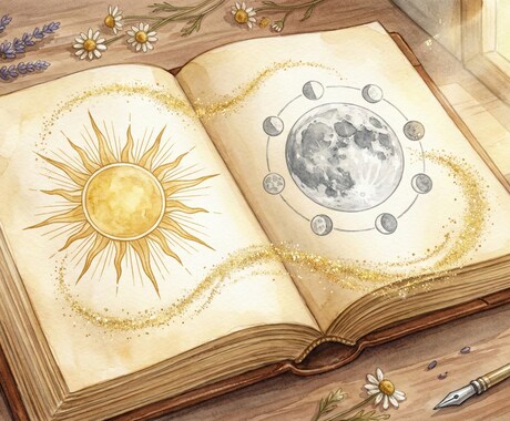 太陽と月から、生きづらさの解消法を紐解きますます あなただけの「取扱説明書」作ります。 イメージ1