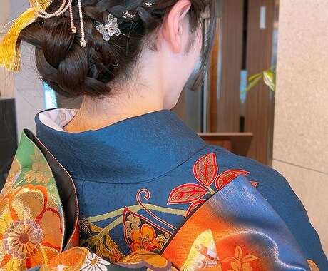 振袖出張着付けします 提供するのは「動きやすく•苦しくない」お着付け。 イメージ1