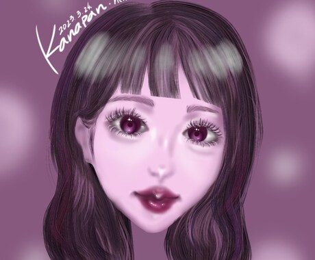 似顔絵かきます 誕生日、お祝い事、アイコン利用などなど！ イメージ1