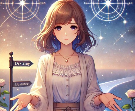 恋愛運⭐ 人生の交差点で占います ☀ 心の迷路を解き放ち、明るい未来へ導く道標☀ イメージ1