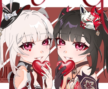 まとまりのある等身・SDイラスト描きます 個人様・法人様どちらも歓迎です！商用利用可能！ イメージ2