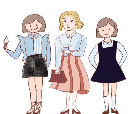 シンプルかわいいイラスト描きます 挿し絵・アイコンに！商用利用可！ イメージ1