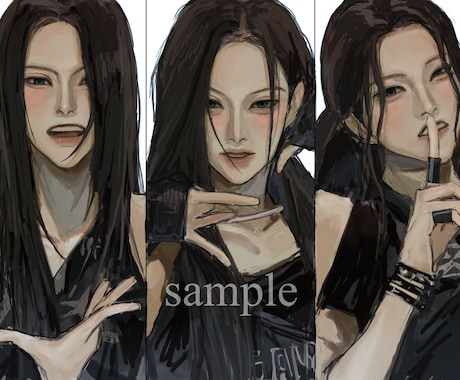 2つの絵柄から選べる！ご希望のイラストを描きます 観賞用、サムネイル、夢絵、フラワースタンド、広告等！ イメージ2