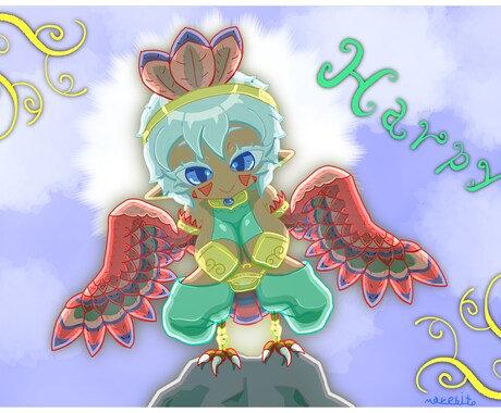 かわいい雰囲気のSDキャラを描きます SDキャラで世界観を表現します イメージ2