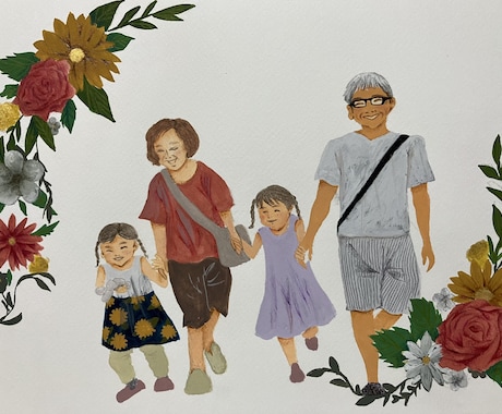 オシャレな手描きイラストを3点まで制作します 商用OK！チラシや挿絵、アイコンやサムネイルに.配送対応！ イメージ2