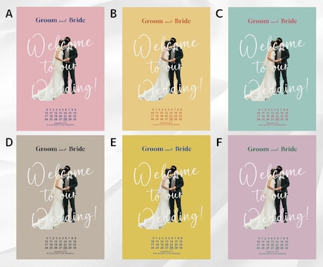 マルジェラ風◎オシャレなウェルカムボード制作します 印刷対応OK！写真を準備してセミオーダー方式でラクチン♪ イメージ2