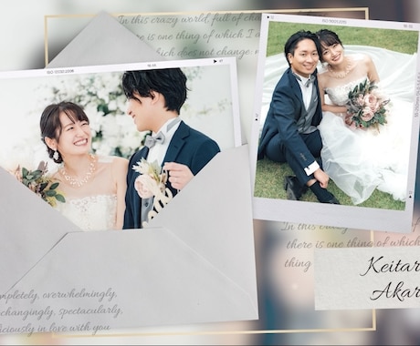 先着5名！最短7日！プロが感動的な動画作ります プロが作る感動プロフィールムービー！写真枚数追加無料！ イメージ1