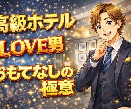 都内高級ホテルで体感「おもてなしの極意✨」伝えます 年間300日！ホテルを愛する男が9年通って極上スキルを分析✨ イメージ1