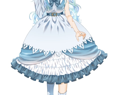 IRIAM立ち絵制作します デビュー初心者向け！ミニキャラ立ち絵付き！ イメージ2