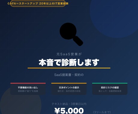 SaaSの提案・契約を元営業が本音で診断します その提案書、どこが"盛られている"か分かりますか？ イメージ1