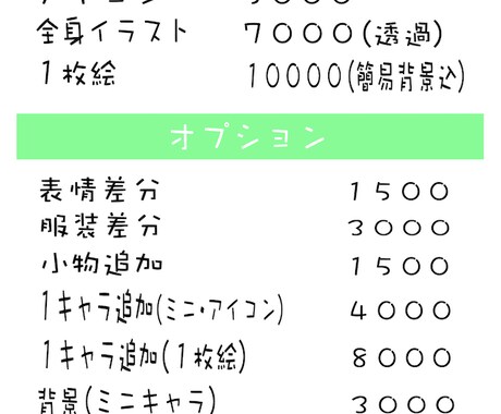 かわいいイラスト描きます ミニキャラ、アイコン、全身、１枚絵を最短３日で納品します。 イメージ2