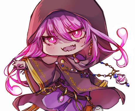 ご希望のちびキャラ描きます アイコン、ヘッダーその他用途にいかがですか？ イメージ1