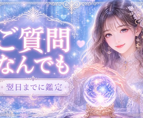 チャット鑑定 ◆ あなたの人生総合占います 自分の選択に納得できるようになる鑑定をお届け♥️ イメージ1