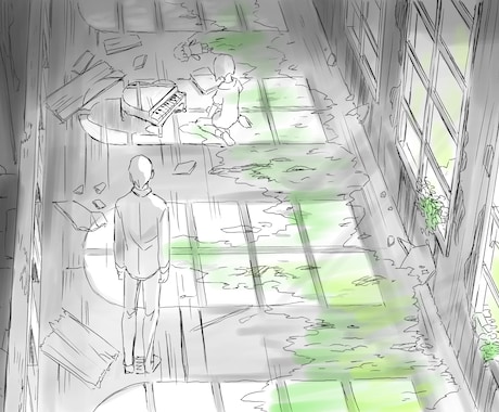 一枚絵(イラスト)描きます SNSや動画、TRPG等の素材、観賞用としてご利用ください イメージ2