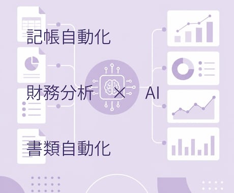 税務・会計分野へのAIの導入を支援します イメージ1