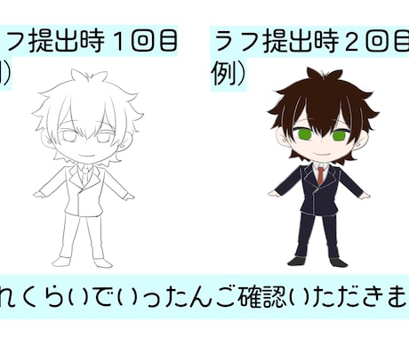 デフォルメキャラ制作承ります かわいらしいキャラクターを描かせて頂きます イメージ2