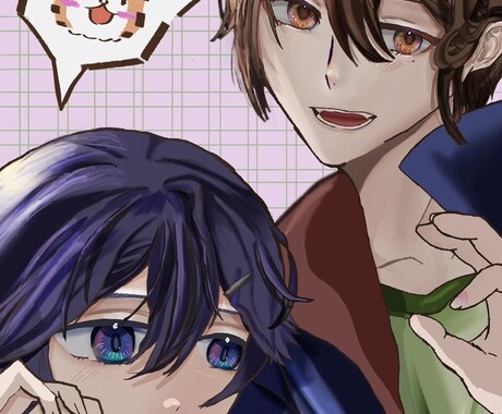 一枚絵描きます 暗い絵から明るい絵まで挿絵・1枚絵イラスト イメージ1
