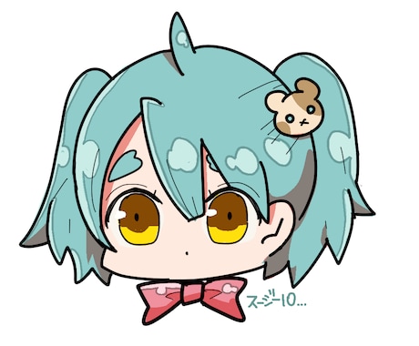 SNSアイコンや自画像などに使えます イメージ1